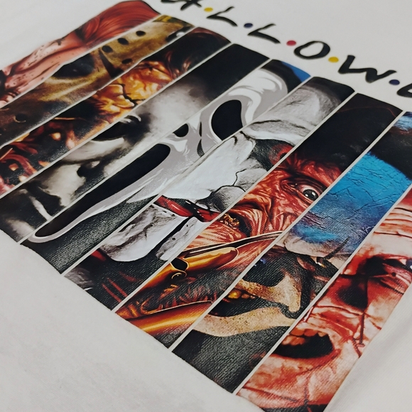 SAME DAY SHIPPING Halloween Horror Graphic T-Shirt Adult Size XL Nwot - Picture 8 of 9